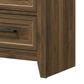 Crown Mark Lorraine King Panel Bed with Two Nightstands in Brown, , large