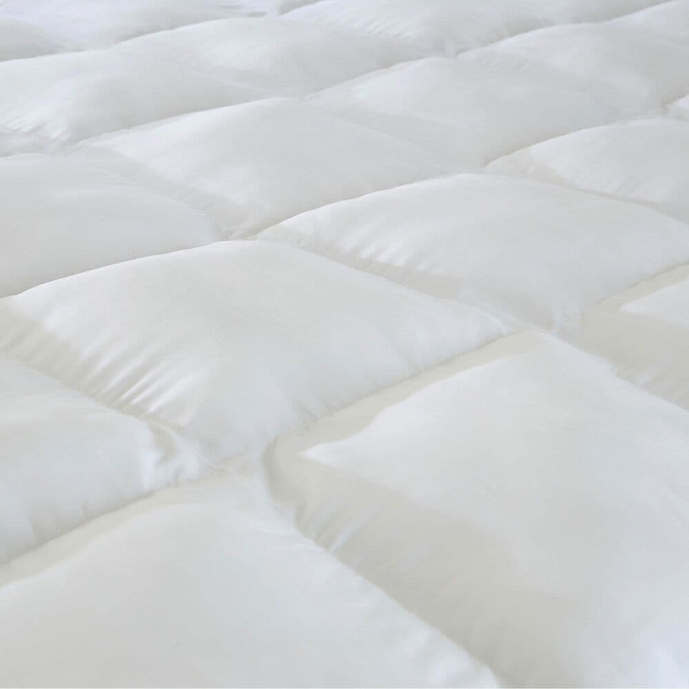 Carpenter Company 3" Foam and Fiber Twin XL Mattress Topper, , large
