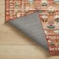 Loloi Courtyard 7"6" x 9"6" Hadley Terracotta Area Rug, , large
