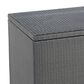 Alfresco Home Sicuro Wicker Cushion Storage Box with Hydraulic Lid in Oxford Black, , large