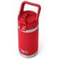 YETI Rambler Jr. 12 Oz Kids Water Bottle with Staw Cap in Rescue Red, , large