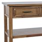 Jofran Claremont Sofa Table in Brown, , large