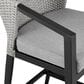 Blue River Aileen 5-Piece Patio Bar Set in Black and Grey, , large