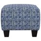 Henderson Basic Wool Ottoman in Inca Denim, , large