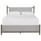 Ashley Lyncott Queen Panel Bed and Two Nightstands in Medium Brown, , large