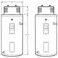 GE Appliances 30-Gallon Smart Electric Water Heater with Flexible Capacity in Gray, , large