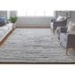Feizy Broadfield 9"6" x 13"6" Ivory and Charcoal Area Rug, , large