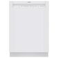 Bosch 100 Series 24"" Built-In Recessed Handle Dishwasher with Digital Control in White, , large