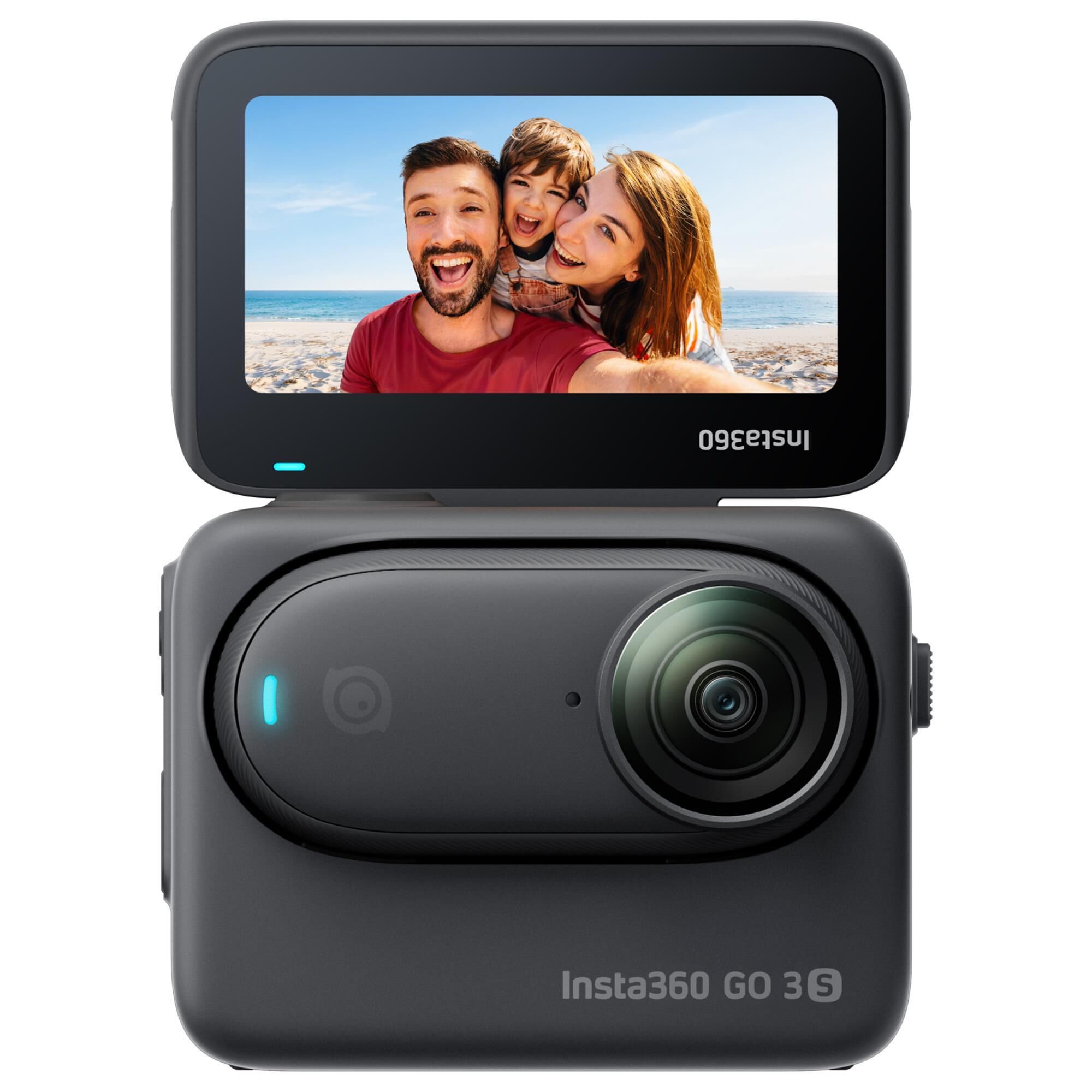 Insta360 GO 3S Standard Bundle 128 GB Action Camera in Midnight Black