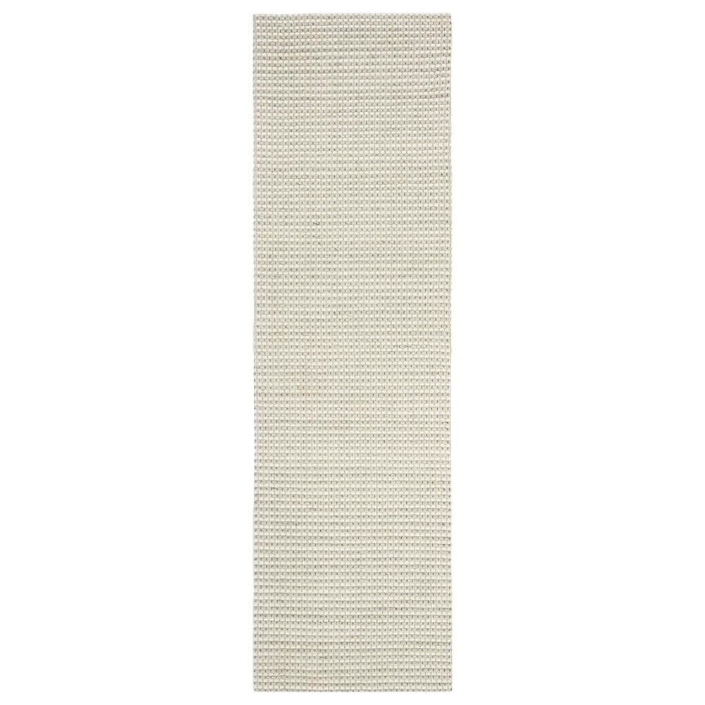 Safavieh Natura NAT801G 2"3" x 6" Silver and Ivory Runner, , large