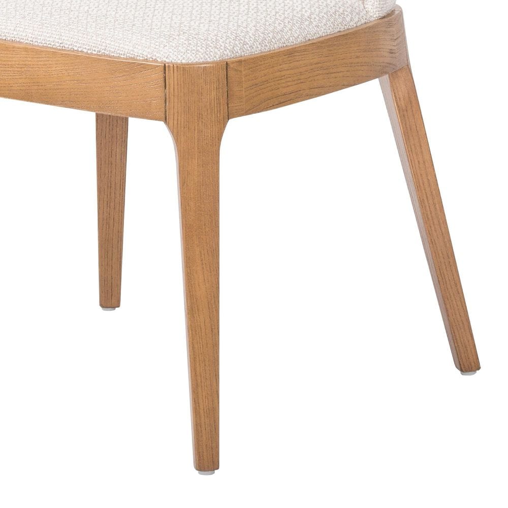 Four Hands Bryce Armless Dining Chair with Gibson Wheat Cushion in Light Honey, , large
