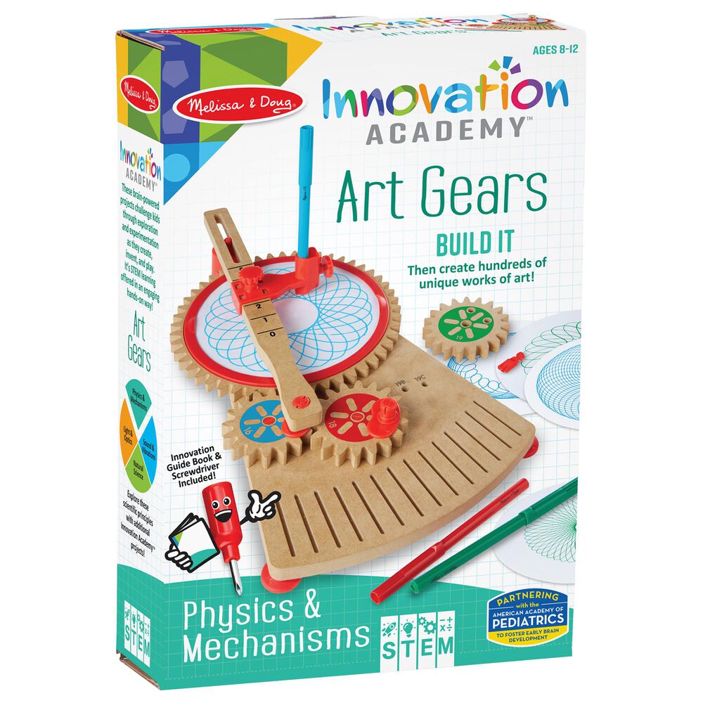 Melissa & Doug Innovation Academy Art Gears, , large