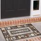 Karastan Doorscapes 45411"6" x 2"6" Multicolor Door Mat, , large