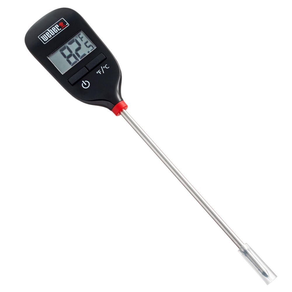 Weber Instant Read Thermometer in Black, , large