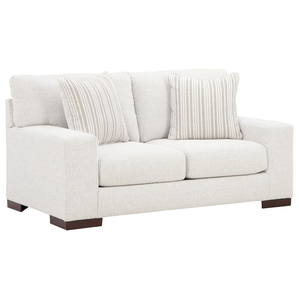 Ashley Hartside Stationary Loveseat in Frosted with Next-Gen Nuvella Performance Fabric, , large
