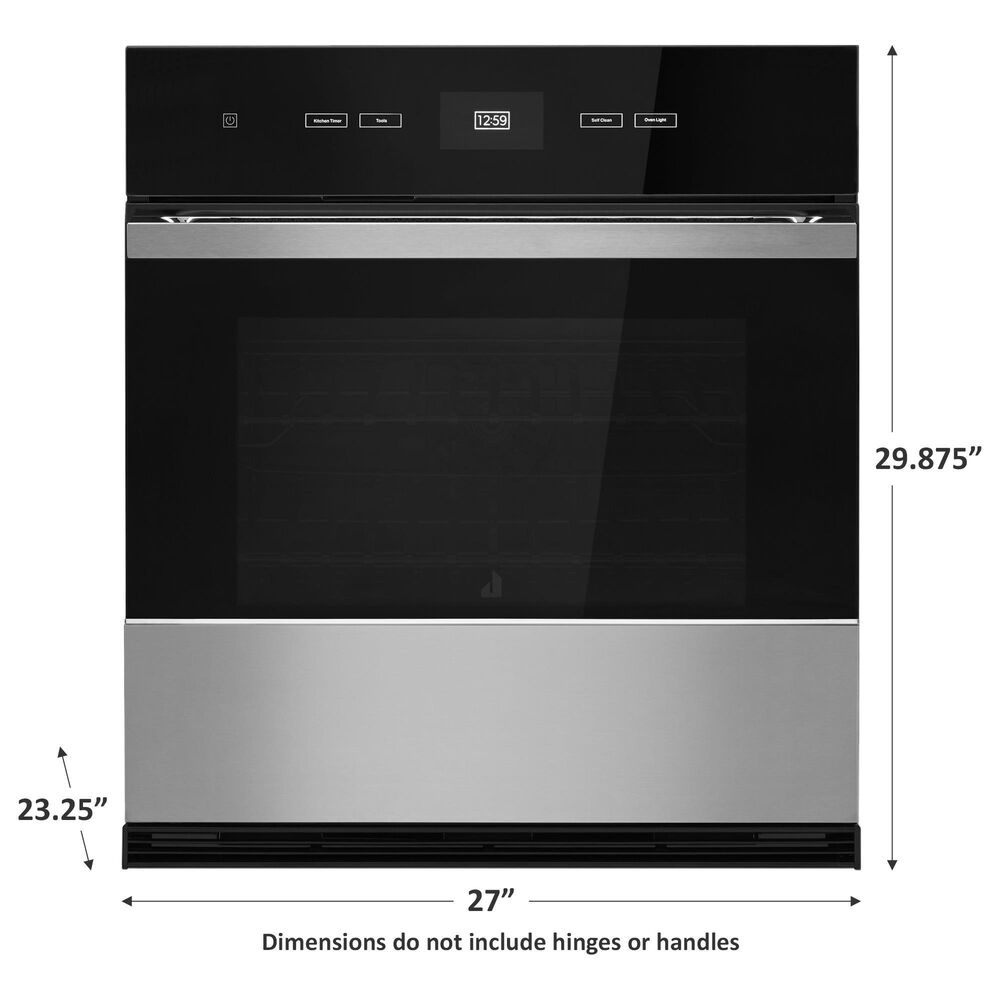 JennAir Noir 27&quot; Single Electric Wall Oven in Stainless Steel and Black, , large
