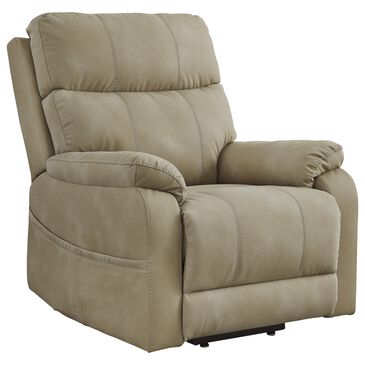 Ashley Next-Gen Durapella Power Lift Recliner in Sand, , large