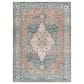 Surya Carlisle Oriental 5"3" x 7"9" Dark Blue, Light Sage, Dusty Pink, Cream and Medium Brown Area Rug, , large