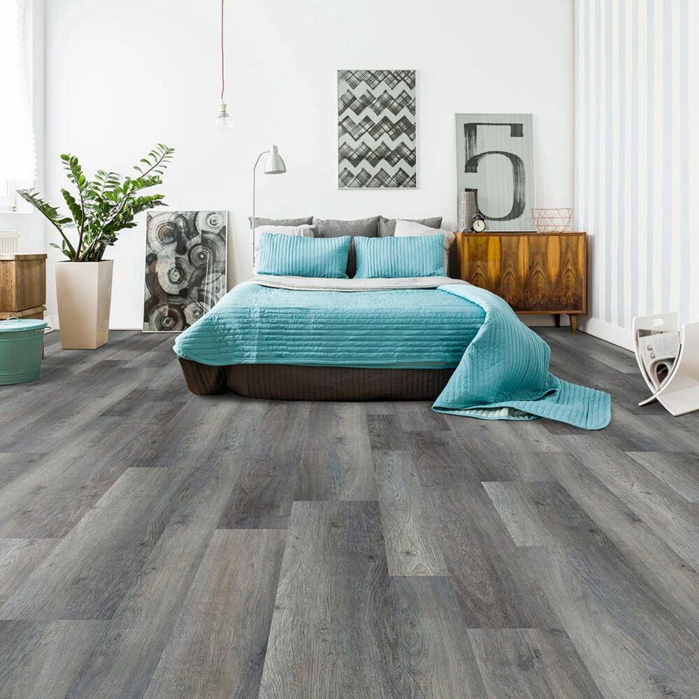 Southwind Lvt Authentic Mix Shaker Gray 5&quot; x 19.5&quot; Luxury Vinyl Plank, , large