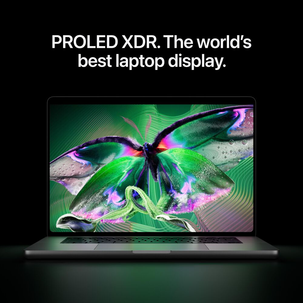 Apple MacBook Pro 14-inch with PROLED XDR display - M5 Pro chip - 15-core CPU - 16-core GPU - 24GB - 1TB SSD - Silver (Latest Model) (Pre-Order), , large