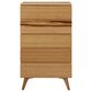 Natural Bamboo Furnishings 5 Drawer High Chest in Caramelized, , large