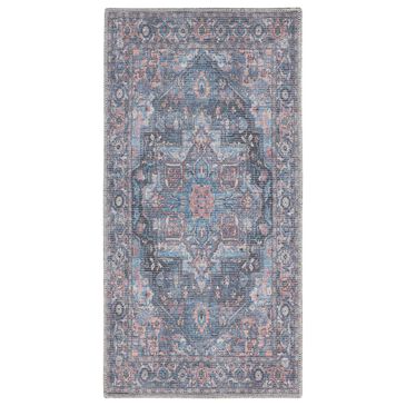 57 Grand by Nicole Curtis Series 1 2" x 3"9" Blue, Beige and Pink Area Rug, , large