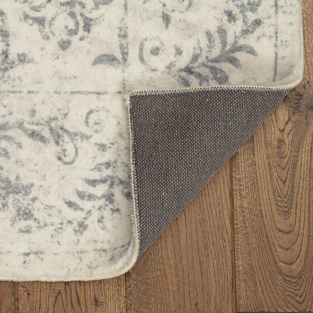 Kas Oriental Rugs Roxy Portica 2&#39; x 7&#39; Grey Runner, , large