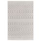Nourison Astra Machine Washable 4" x 6" Grey Area Rug, , large