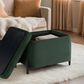 Lifestyle Solutions Kona Small Storage Ottoman in Green, , large