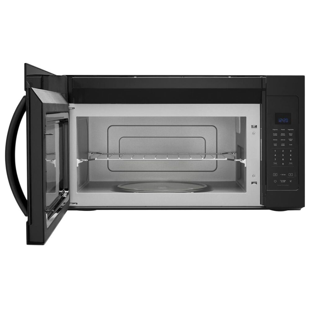 Whirlpool 1.9 Cu. Ft. Steam Microwave with Sensor Cooking in Black, , large