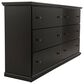 Ashley Maribel 6 Drawer Dresser in Black, , large