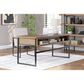 Ashley Montia Desk Chair in Gunmetal Gray and Light Brown, , large
