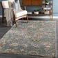 Surya Theodora 5" x 8" Aqua, Charcoal, Wheat and Oatmeal Area Rug, , large