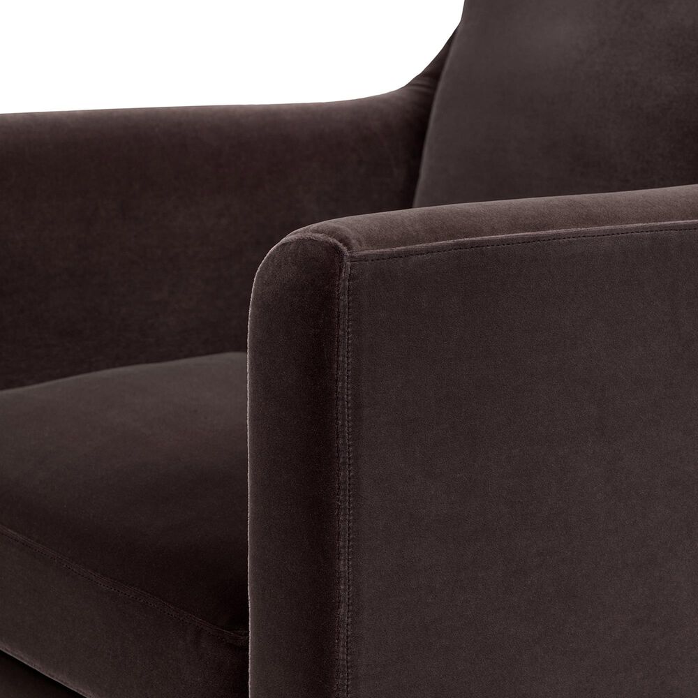 Jennifer Taylor Home Josephine Accent Chair in Deep Brown, , large