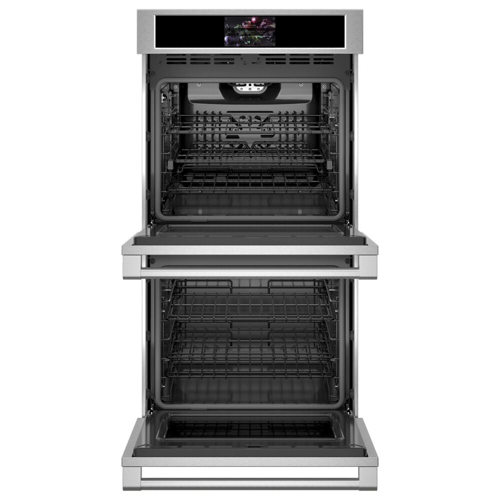 Monogram 27&quot; Smart Electric Convection Double Wall Oven Statement Collection - Stainless Steel, , large