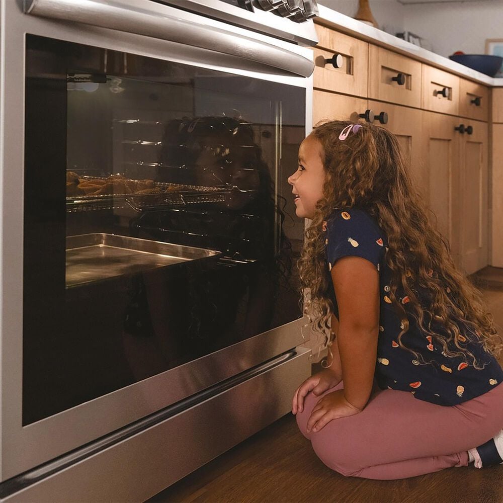 Frigidaire Gallery 2-Piece Kitchen Package with 6 Cu. Ft. Gas Range and 30" Over-The-Range Microwave in Stainless Steel, , large
