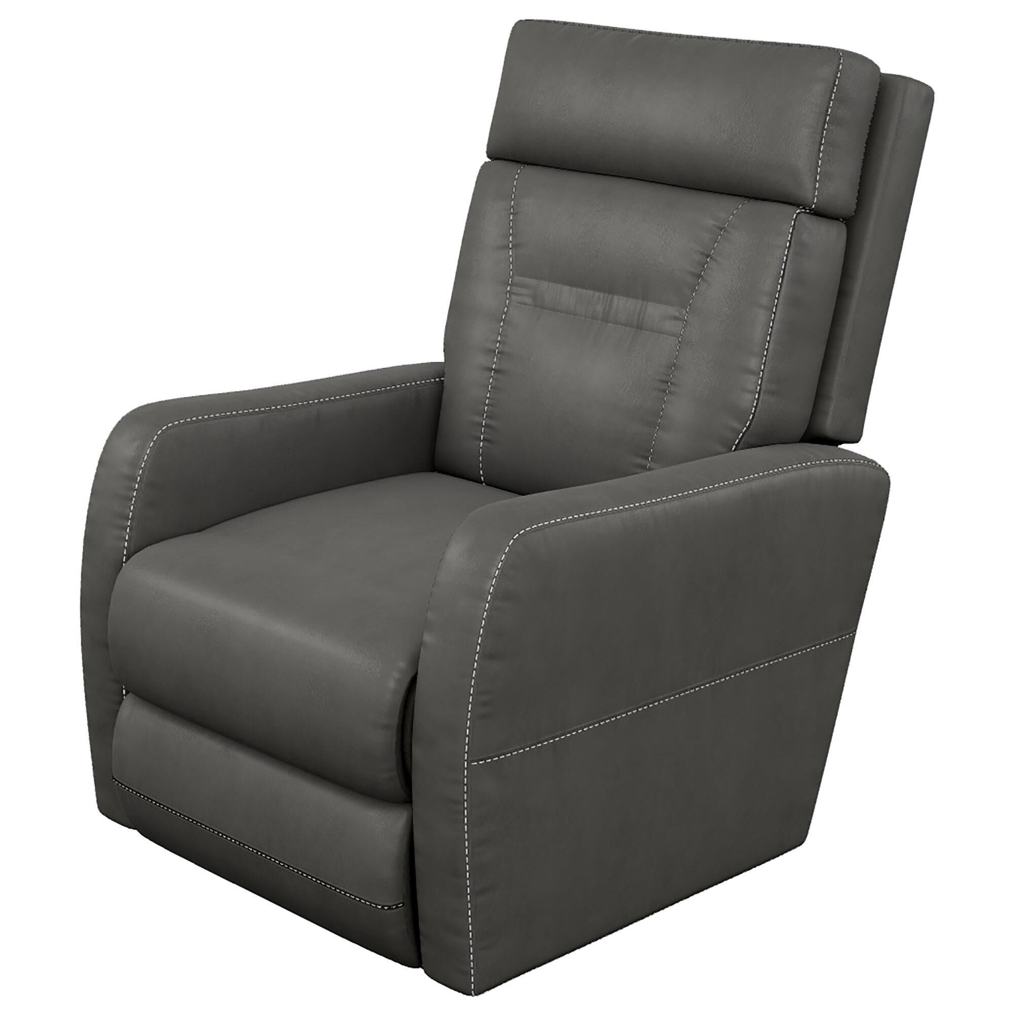 La Z Boy Lennon Power Rocker Recliner in Charcoal NFM
