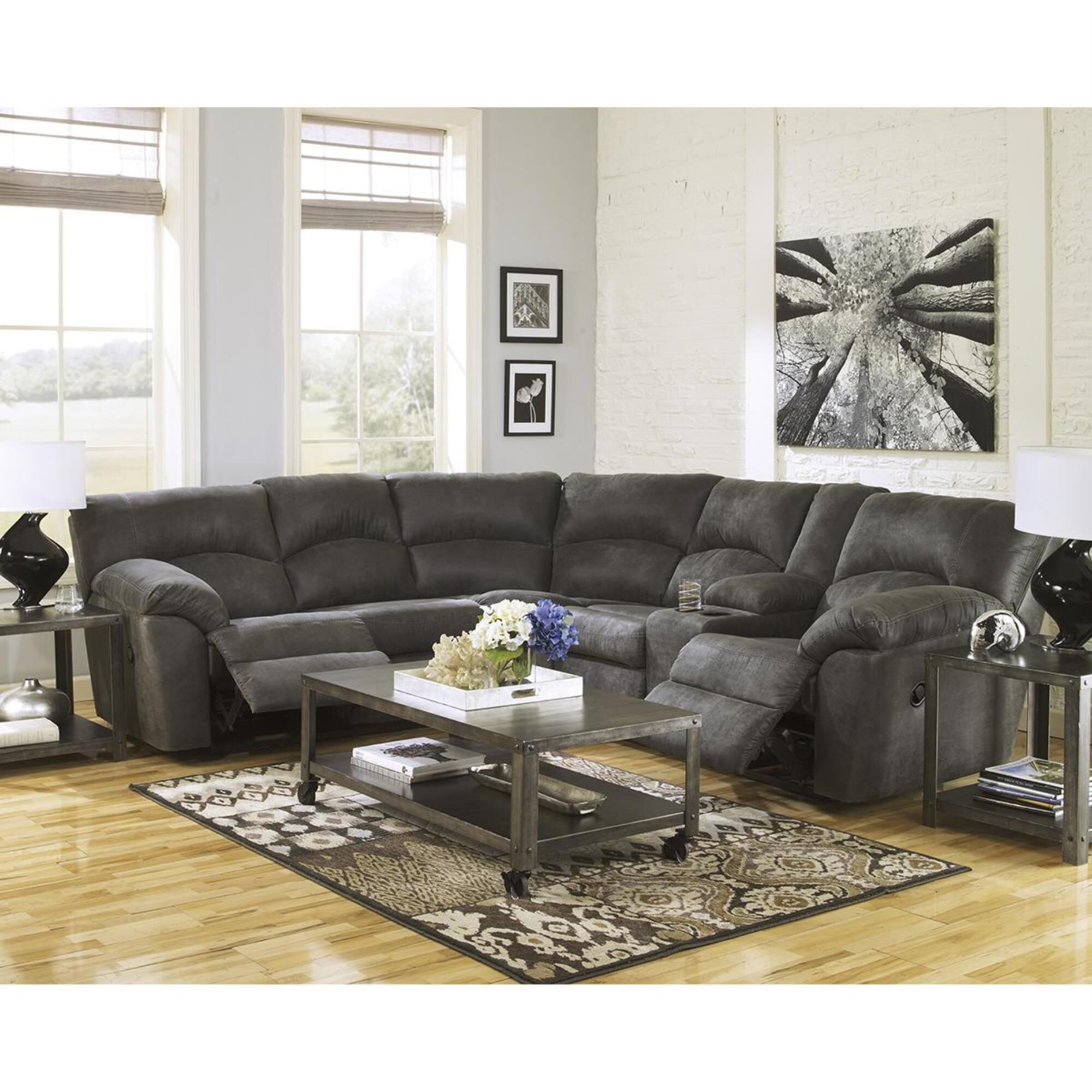 Tambo pewter outlet sectional
