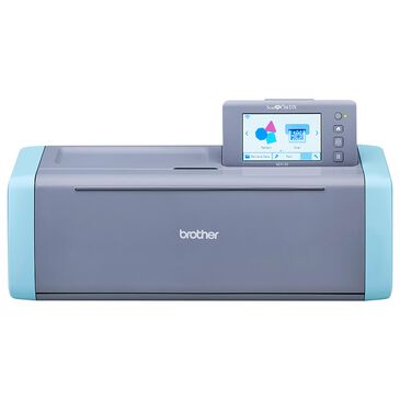 Brother Electronic Cutting Machine with Built-in Scanner in Grey and Aqua, , large
