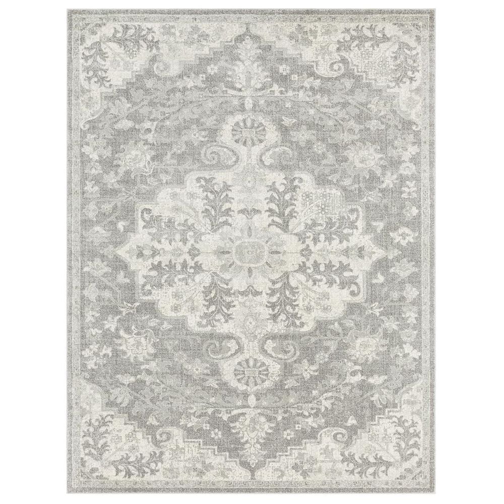 Surya Harput HAP-1071 7&#39;10&quot; x 10&#39;3&quot; Black, Gray and Charcoal Area Rug, , large