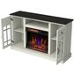 Fabio Flames Madeline 54" TV Stand with Electric Fireplace in Fairfax Oak, , large