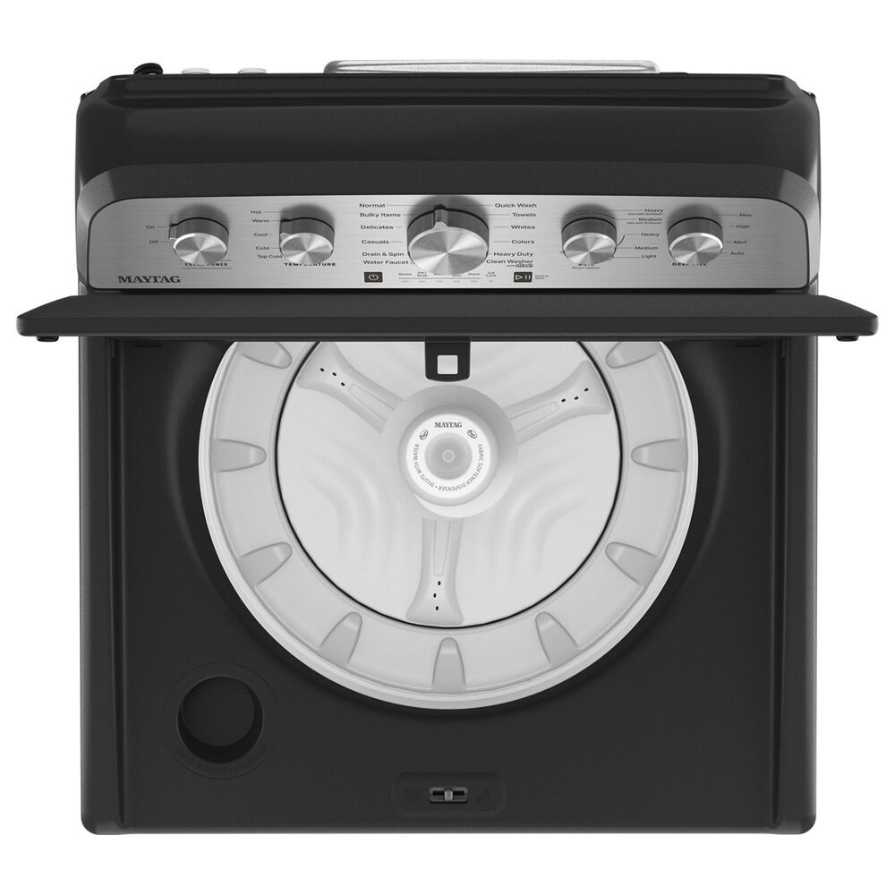 Maytag 4.8 Cu. Ft. Top Load Washer with Extra Power in Volcano Black, , large