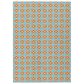 Dalyn Rug Company Marlo 10" x 14" Orange Indoor/Outdoor Area Rug, , large