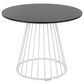 LumiSource Canary Dining Table in White and Black - Table Only, , large