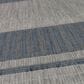 Amer Rugs Maryland 2"4" x 8" Blue and Ivory Runner, , large
