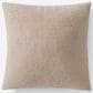 Sunday Citizen Snug Muslin 20" Square Throw Pillow in Clay, , large