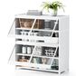 HOMLUX 5-Tier Storage Cabinet with Adjustable Shelves in White, , large