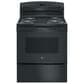 GE Appliances 30" Free-Standing Electric Range in Black, , large
