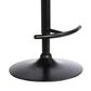 Blue River Montego Adjustable Swivel Barstool in Black, , large