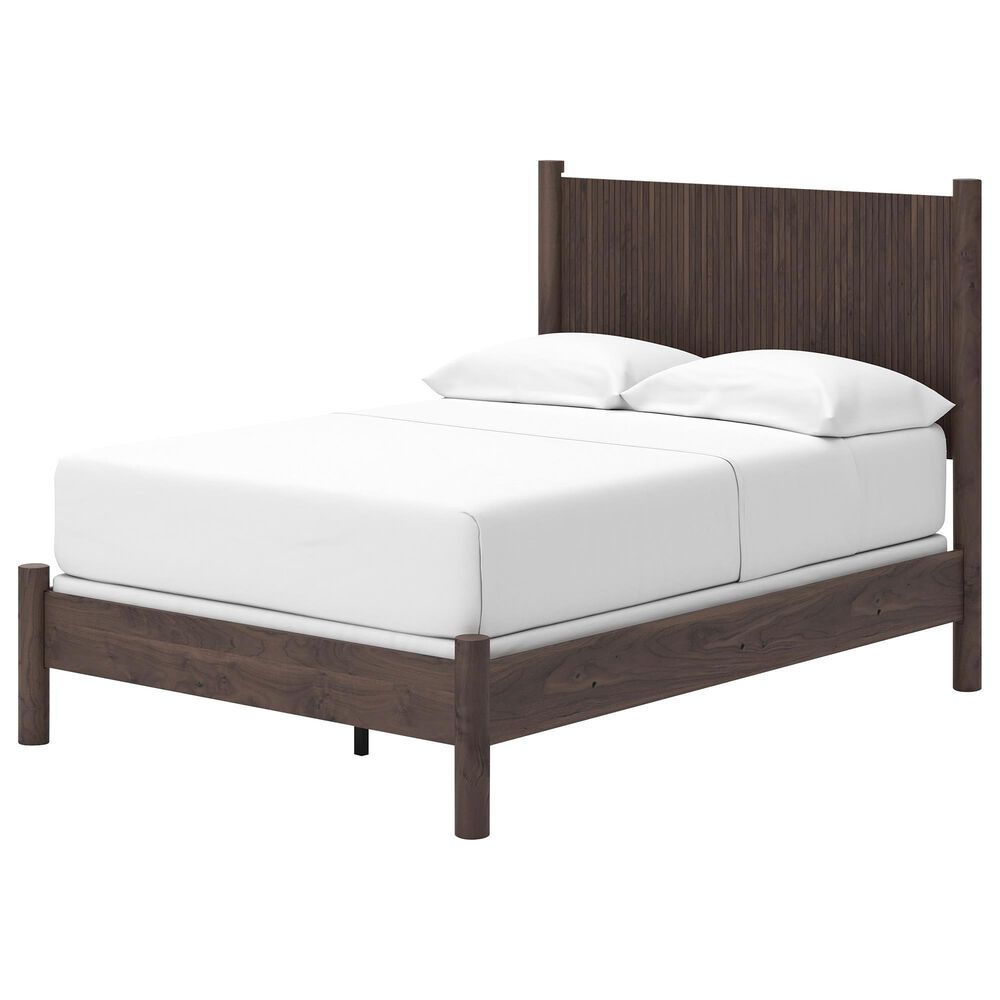 Ashley Pamytta Full Panel Bed in Rich Brown, , large